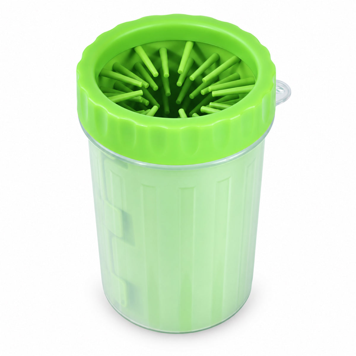 GAVPEPY Silicone Paw Washer Cup, Sizes L, S, Blue, Red, Green, for cleaning paws after outdoor walks; reusable cup with the selected color and size shown in the product photos; review the selected variant photo for details image 9 - DPpawwasher20-Green-L.jpg