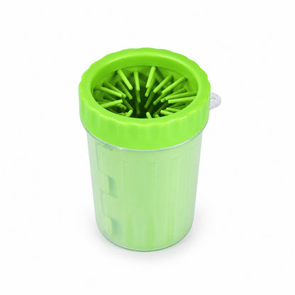 GAVPEPY Silicone Paw Washer Cup, Sizes L, S, Blue, Red, Green, for cleaning paws after outdoor walks; reusable cup with the selected color and size shown in the product photos; review the selected variant photo for details image 12 - DPpawwasher20-Green-S.jpg