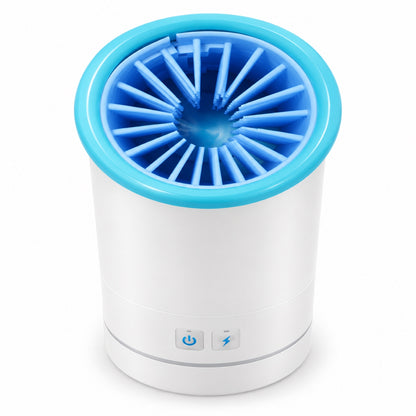 GAVPEPY ABS plastic USB Rechargeable Paw Washer, Sizes S, M, L, As Shown, after rainy walks, park visits and everyday outdoor trips; a reusable cup design for rinsing paws after walks and outdoor play image 9 - DPpawwasher21-M.jpg