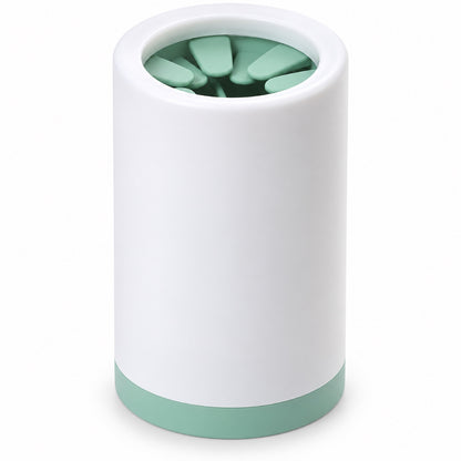 GAVPEPY PP plastic Pet Paw Cleaning Cup, Sizes S, L, Gray, Pink, Green, for cleaning paws after outdoor walks; reusable cup with the selected color and size shown in the product photos; review the selected variant photo for details image 9 - DPpawwasher5-Green-S-PaperBox.jpg