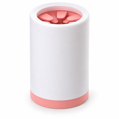 GAVPEPY PP plastic Pet Paw Cleaning Cup, Sizes S, L, Gray, Pink, Green, for cleaning paws after outdoor walks; reusable cup with the selected color and size shown in the product photos; review the selected variant photo for details image 8 - DPpawwasher5-Pink-L-PaperBox.jpg