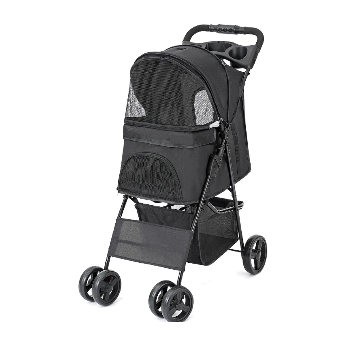 Foldable Pet Stroller with Tray, 2 Colors, By GAVPEPY image 1 - DPstroller1-Main.jpg