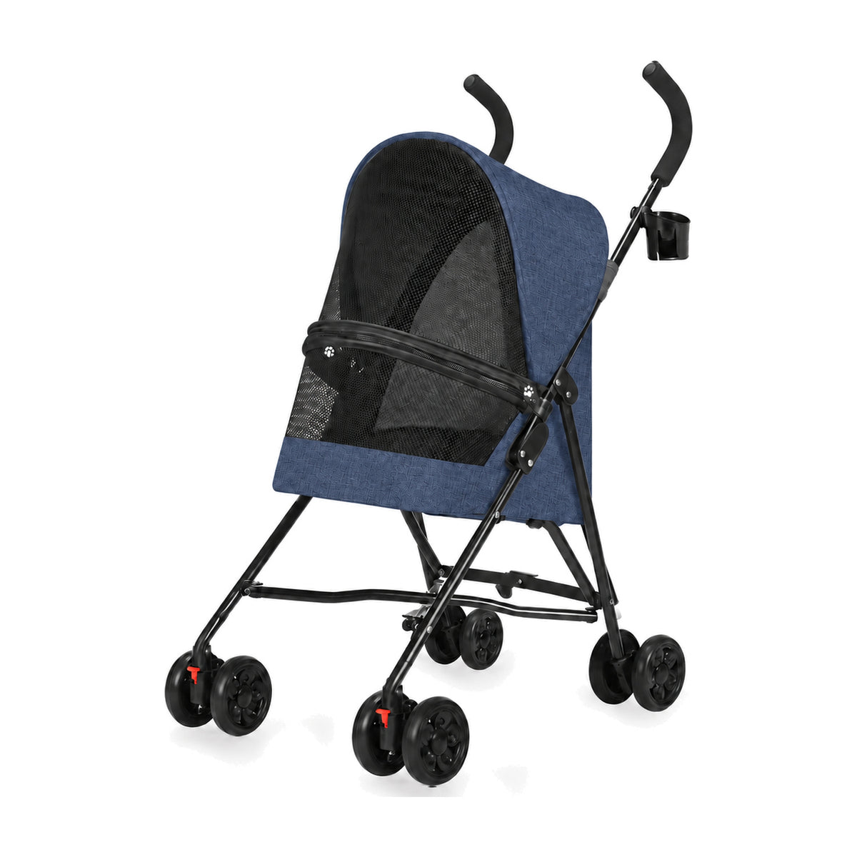 Foldable Pet Stroller, 4 Colors, By GAVPEPY image 8 - DPstroller2-DarkBlue.jpg