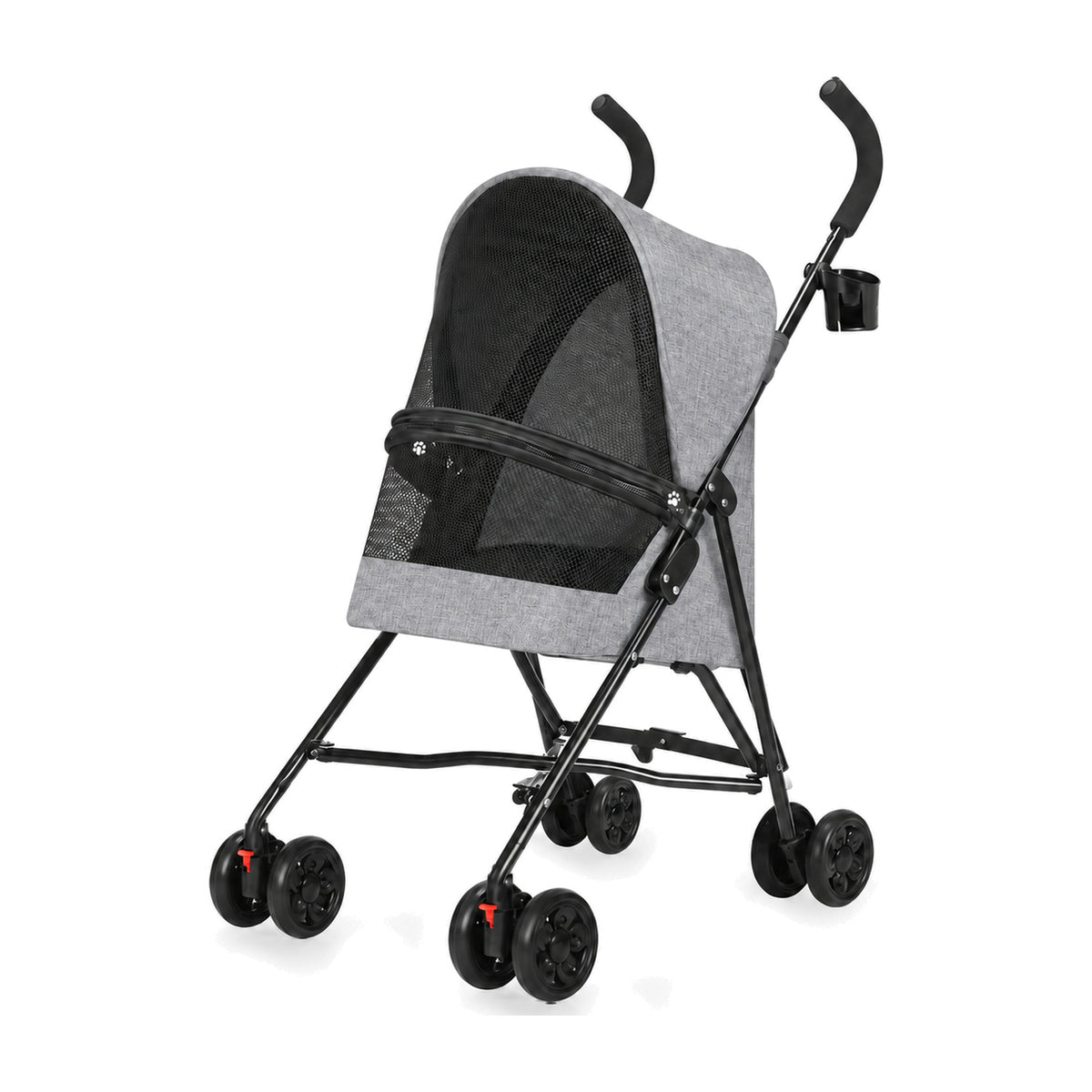 Foldable Pet Stroller, 4 Colors, By GAVPEPY image 9 - DPstroller2-Gray.jpg