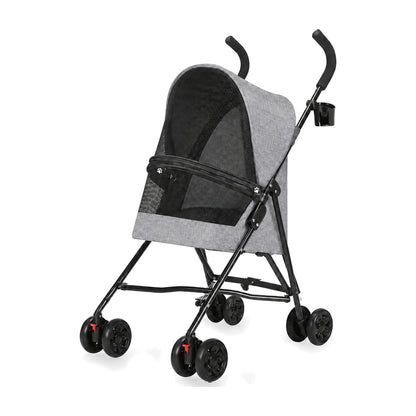 Foldable Pet Stroller, 4 Colors, By GAVPEPY image 9 - DPstroller2-Gray.jpg