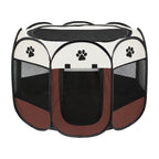 GAVPEPY Fabric Foldable Pet Playpen, 6 Colors, 3 Sizes & 2 Packages for Pet Transport, Travel and Temporary Containment, 3 Size Options, 6 Color Options, for Road Trips, Vet Visits, Outdoor Outings and Home Use