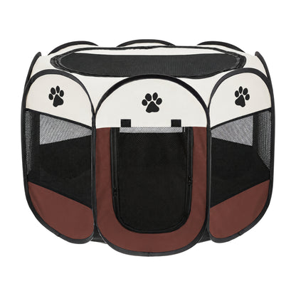 Foldable Pet Playpen, 6 Colors, 3 Sizes & 2 Packages, By GAVPEPY image 1 - DPtravelcrate4-Main.jpg