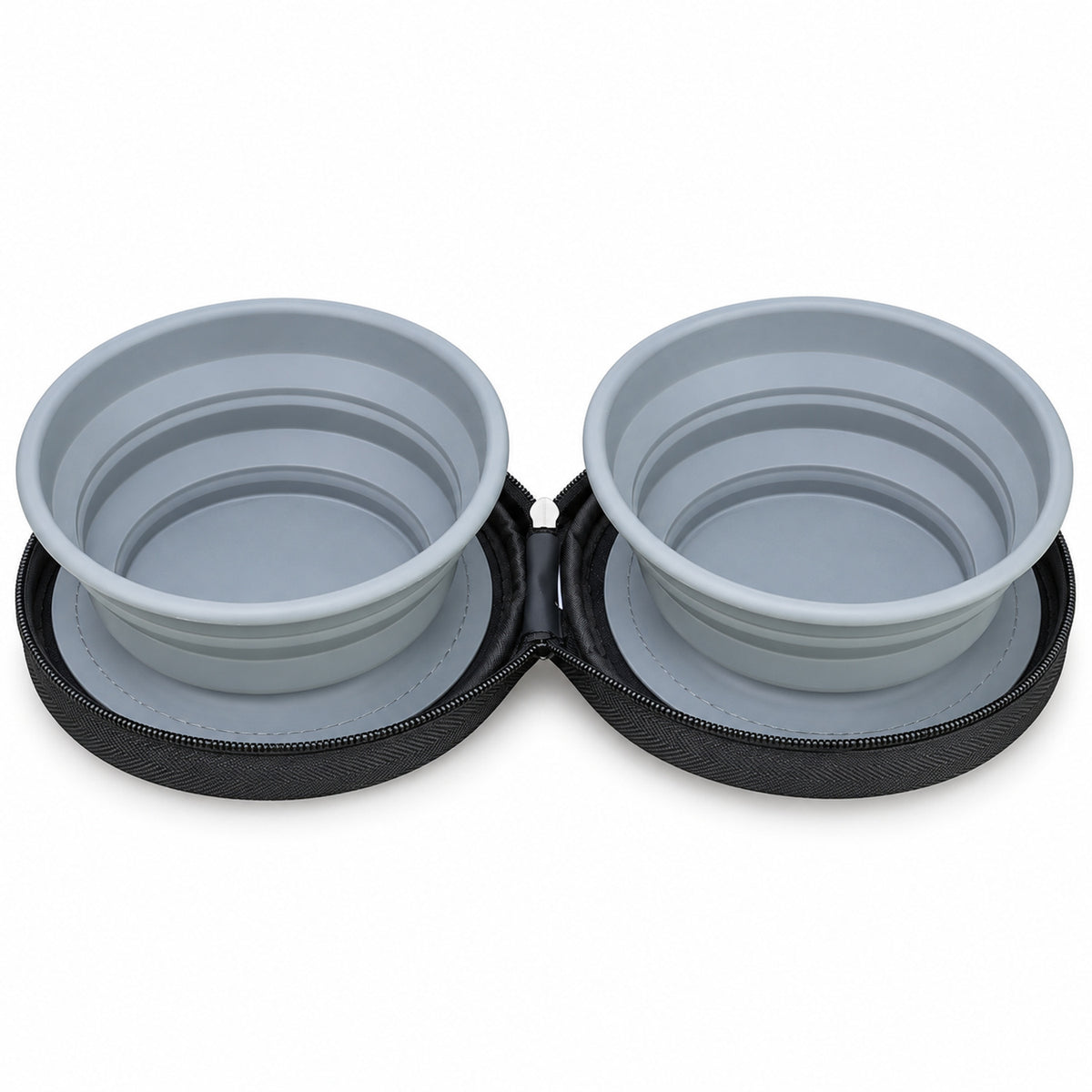 Collapsible Canvas Pet Travel Bowl, 17.5 x 17 x 4.9 cm, By GAVPEPY image 1 - DPtravelfeeder10-Main.jpg