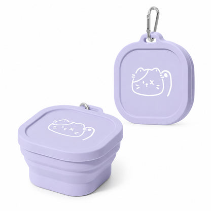 Collapsible Silicone Pet Travel Bowls, 33 Styles, By GAVPEPY image 18 - DPtravelfeeder14-Purple-V26.jpg