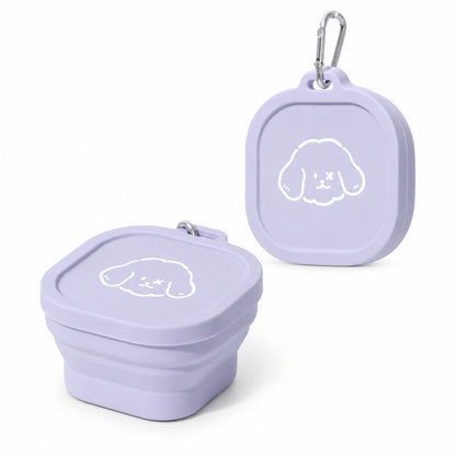 Collapsible Silicone Pet Travel Bowls, 33 Styles, By GAVPEPY image 19 - DPtravelfeeder14-Purple-V30.jpg