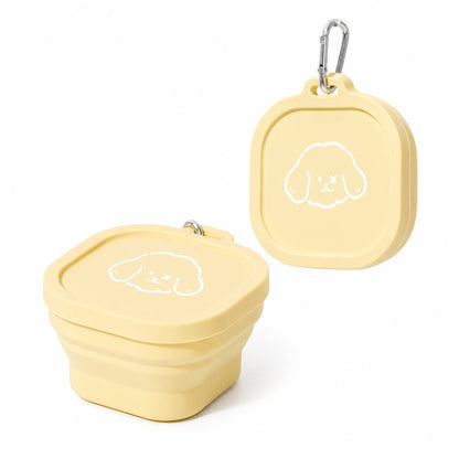 Collapsible Silicone Pet Travel Bowls, 33 Styles, By GAVPEPY image 31 - DPtravelfeeder14-Yellow-V31.jpg