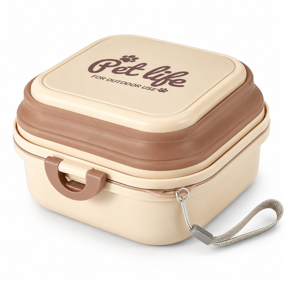 400 ml Collapsible Pet Travel Bowl, 3 Colors, By GAVPEPY image 1 - DPtravelfeeder2-Main.jpg