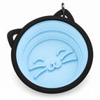 GAVPEPY Collapsible Silicone Pet Bowl Set for Everyday Feeding, Water Service and Organized Pet Care, 13 Color Options, for Home Kitchens, Feeding Stations and Travel Setups, Foldable Design Supports Compact Storage