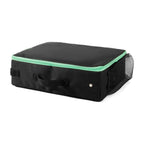 GAVPEPY Foldable Travel Litter Box, 40 x 30 x 13 cm for Portable Cat Litter Management During Travel, Size 40 x 30 x 13cm, Colors Black and Gray, for Road Trips, Hotels, Camping and Temporary Indoor Setups, Foldable Design Supports Compact Storage