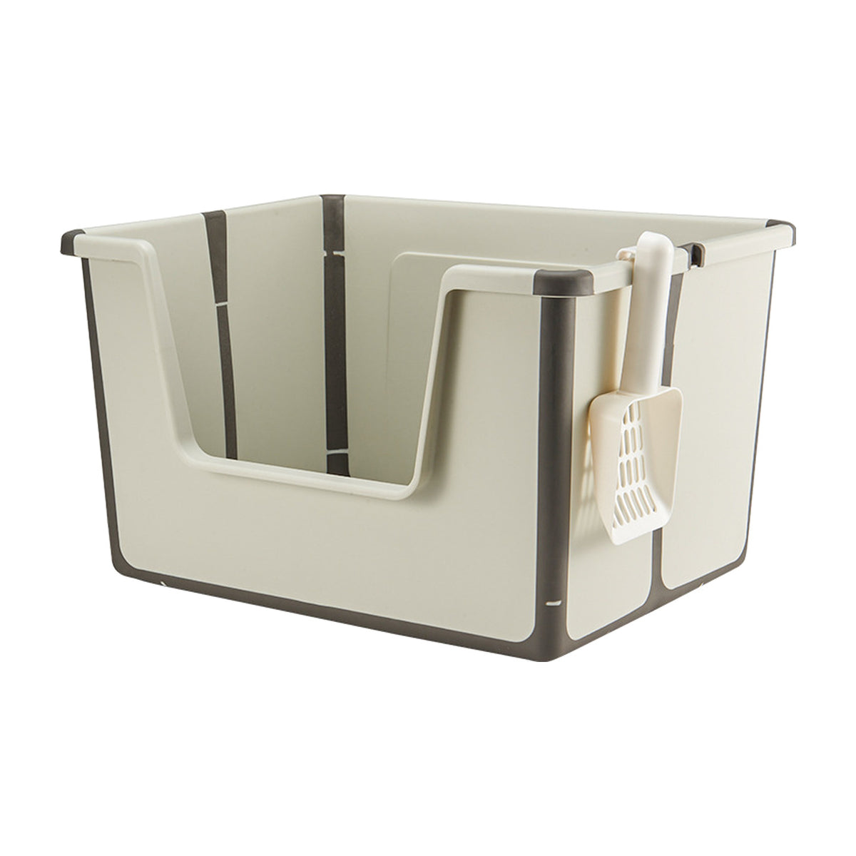 Collapsible PP Travel Litter Box, 2 Colors, By GAVPEPY image 8 - DPtravellitter4-Gray-47X7X30CM.jpg