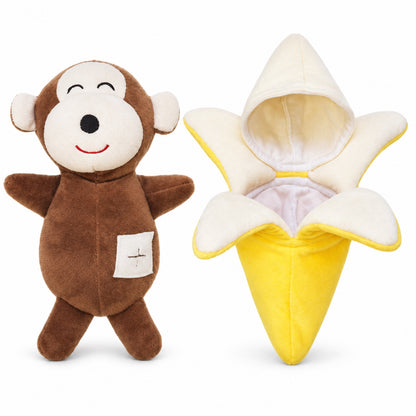 Plush Hide-and-Seek Snuffle Dog Toy, 41 Styles, By GAVPEPY image 26 - bianti-banana-monkey-set-6046674424003.jpg