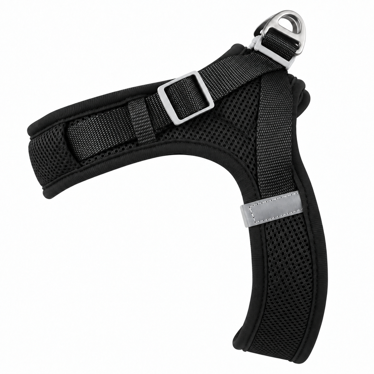 Breathable Mesh Dog Harness, 7 Colors and 4 Sizes, By GAVPEPY image 8 - bianti-black.jpg