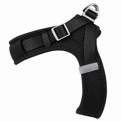 Breathable Mesh Dog Harness, 7 Colors and 4 Sizes, By GAVPEPY image 8 - bianti-black.jpg