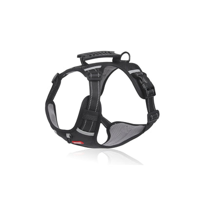 Reflective No-Pull Dog Harness Set Options, 4 Colors and 5 Sizes, By GAVPEPY image 11 - bianti-black.jpg