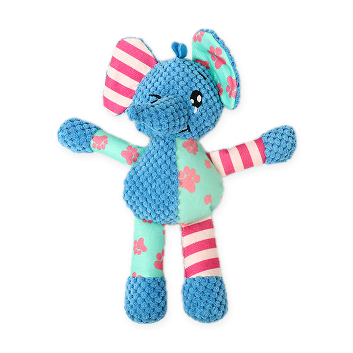 Plush Squeaky Animal Dog Toy, 34 Styles, By GAVPEPY image 14 - bianti-blue-elephant-6243986274791.jpg