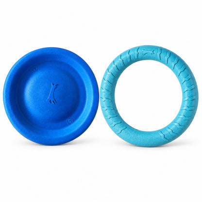 EVA Flying Disc and Pull Ring Dog Toy, 17 Styles, By GAVPEPY image 9 - bianti-blue-frisbee-pull-ring-6004479580439.jpg