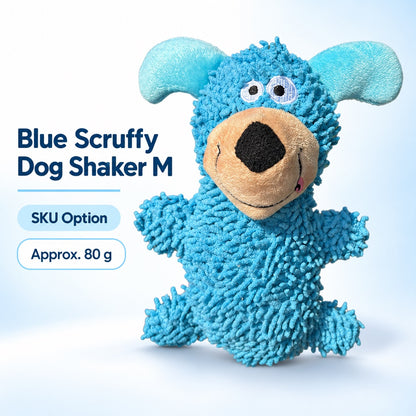牛津布 Plush Squeaky Dog Toy, 2 Styles, By GAVPEPY image 8 - bianti-blue-scruffy-dog-shaker-m.jpg