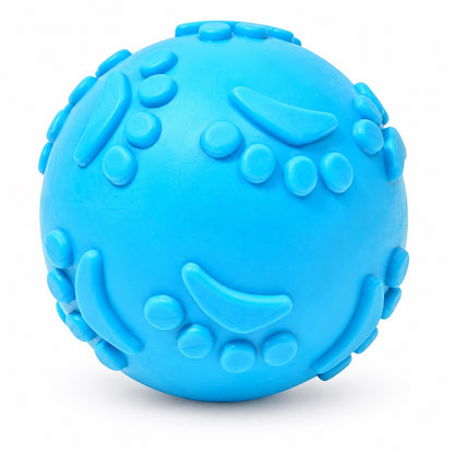 Squeaky Dog Toy, PVC Chew And Fetch Toy In Assorted Shapes, 31 Styles, By GAVPEPY image 4 - bianti-blue-squeaky-paw-ball.jpg