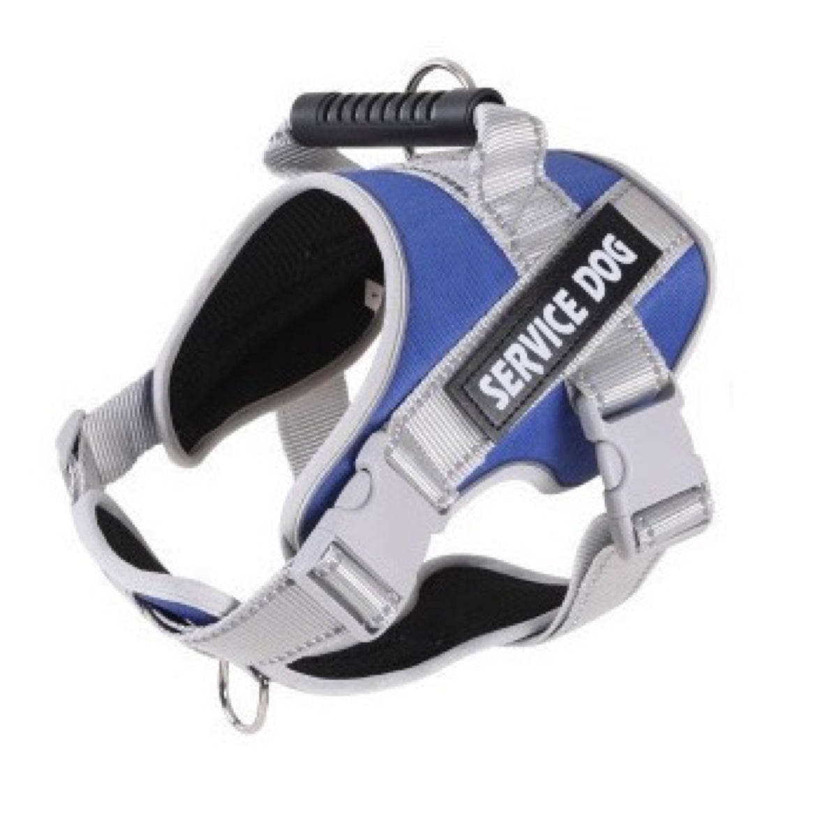 Reflective Saddle-Style Dog Harness, 5 Colors and 5 Sizes, By GAVPEPY image 9 - bianti-blue.jpg