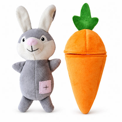 Plush Hide-and-Seek Snuffle Dog Toy, 41 Styles, By GAVPEPY image 19 - bianti-carrot-rabbit-set-6046674424002.jpg