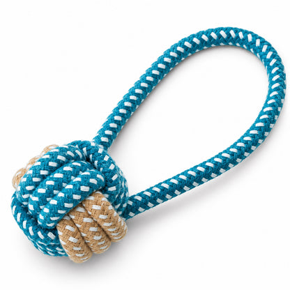 Interactive Dog Toy Collection, 54 Styles, By GAVPEPY image 22 - bianti-carry-rope-ball-blue-5794616468929.jpg