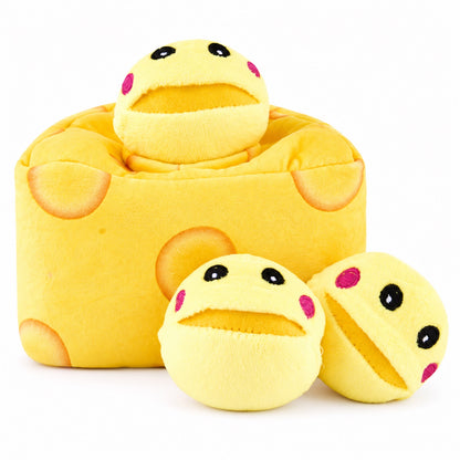 Plush Hide-and-Seek Snuffle Dog Toy, 41 Styles, By GAVPEPY image 23 - bianti-cheese-hide-and-seek-6046674424017.jpg