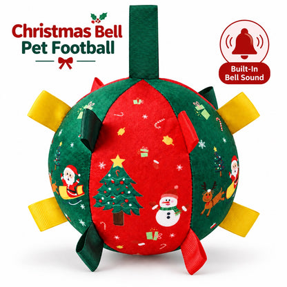 其它 Squeaky Soccer Dog Toy, 1 Style, By GAVPEPY image 8 - bianti-christmas-bell-pet-football.jpg