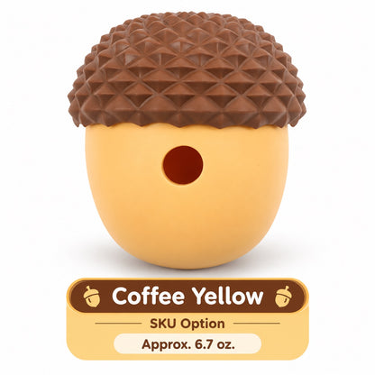 硅胶 Treat Dispensing Dog Toy, 5 Styles, By GAVPEPY image 9 - bianti-coffee-yellow.jpg