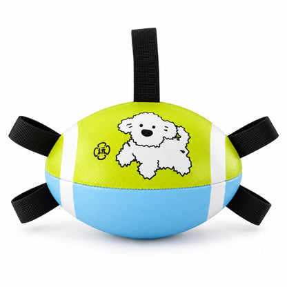 Outdoor Dog Ball and Flying Disc Toy, 22 Styles, By GAVPEPY image 22 - bianti-dog-football-green-blue-6122742891529.jpg