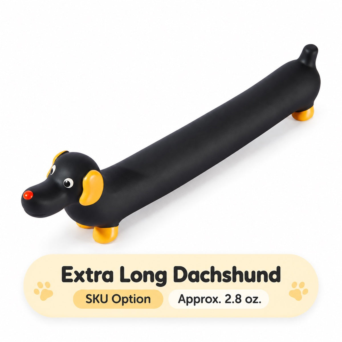 Latex Latex Squeaky Dog Toy, 6 Styles, By GAVPEPY image 9 - bianti-extra-long-dachshund.jpg