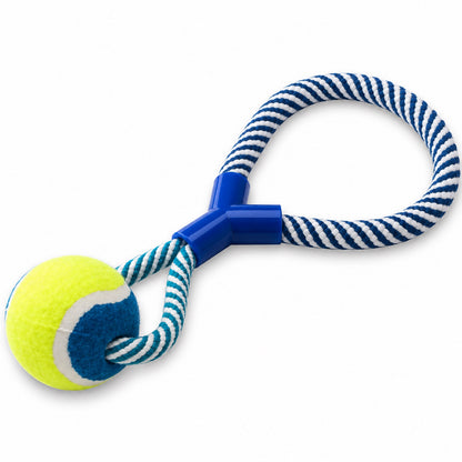 Interactive Dog Toy Collection, 54 Styles, By GAVPEPY image 33 - bianti-figure8-threeway-tennis-ball-5794616468939.jpg