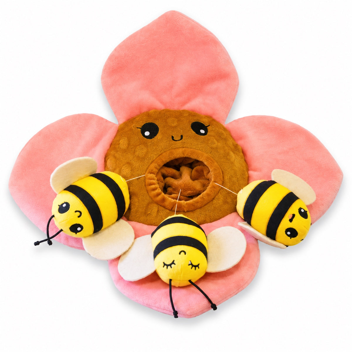 Plush Hide-and-Seek Snuffle Dog Toy, 41 Styles, By GAVPEPY image 27 - bianti-flower-bee-set-5832865212299.jpg