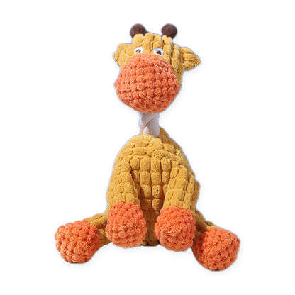 Plush Squeaky Animal Dog Toy, 34 Styles, By GAVPEPY image 22 - bianti-giraffe-5642984029265.jpg