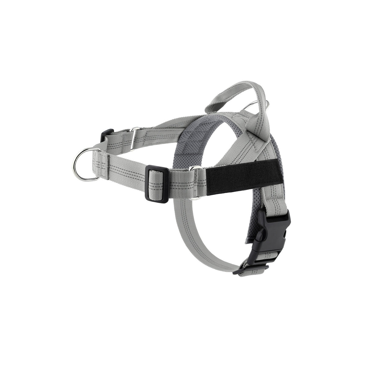 Lightweight Adjustable Nylon Dog Harness, 10 Colors and 5 Sizes, By GAVPEPY image 12 - bianti-gray.jpg
