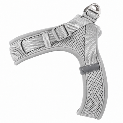 Breathable Mesh Dog Harness, 7 Colors and 4 Sizes, By GAVPEPY image 12 - bianti-gray.jpg