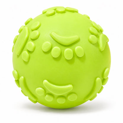 Squeaky Dog Toy, PVC Chew And Fetch Toy In Assorted Shapes, 31 Styles, By GAVPEPY image 3 - bianti-green-squeaky-paw-ball.jpg