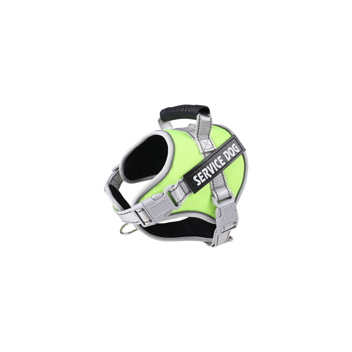 Reflective Service Dog Harness, 10 Colors and 6 Sizes, By GAVPEPY image 13 - bianti-green.jpg