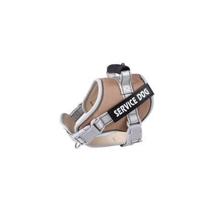 Reflective Tactical Dog Harness, 10 Colors and 6 Sizes, By GAVPEPY image 15 - bianti-khaki.jpg