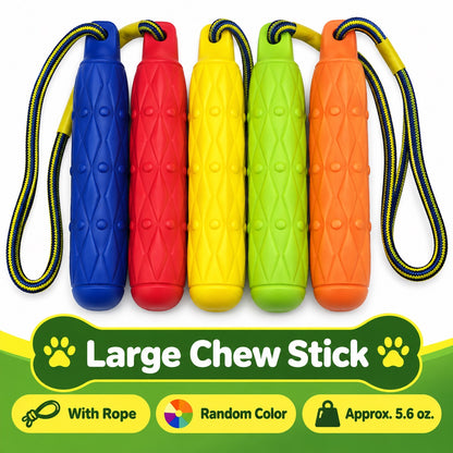 EVA Interactive Dog Toy, 2 Styles, By GAVPEPY image 9 - bianti-large-chew-stick-with-rope-random-color.jpg