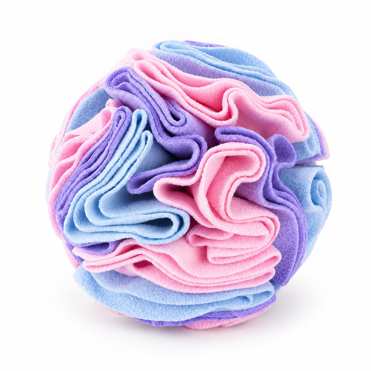 Dog Snuffle Ball, Fleece Treat Search And Toss Enrichment Toy, 3 Sizes And 20 Color Styles, By GAVPEPY image 2 - bianti-macaron-10cm.jpg