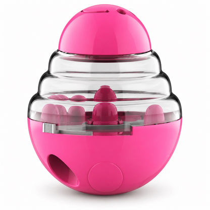 ABS Wobble Treat-Dispensing Dog Toy, 4 Colors, By GAVPEPY image 9 - bianti-magenta-red-6086275770248.jpg