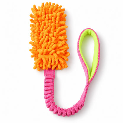 Plush Rope Ball Dog Toy, 7 Colors, By GAVPEPY image 8 - bianti-orange-6061286184254.jpg