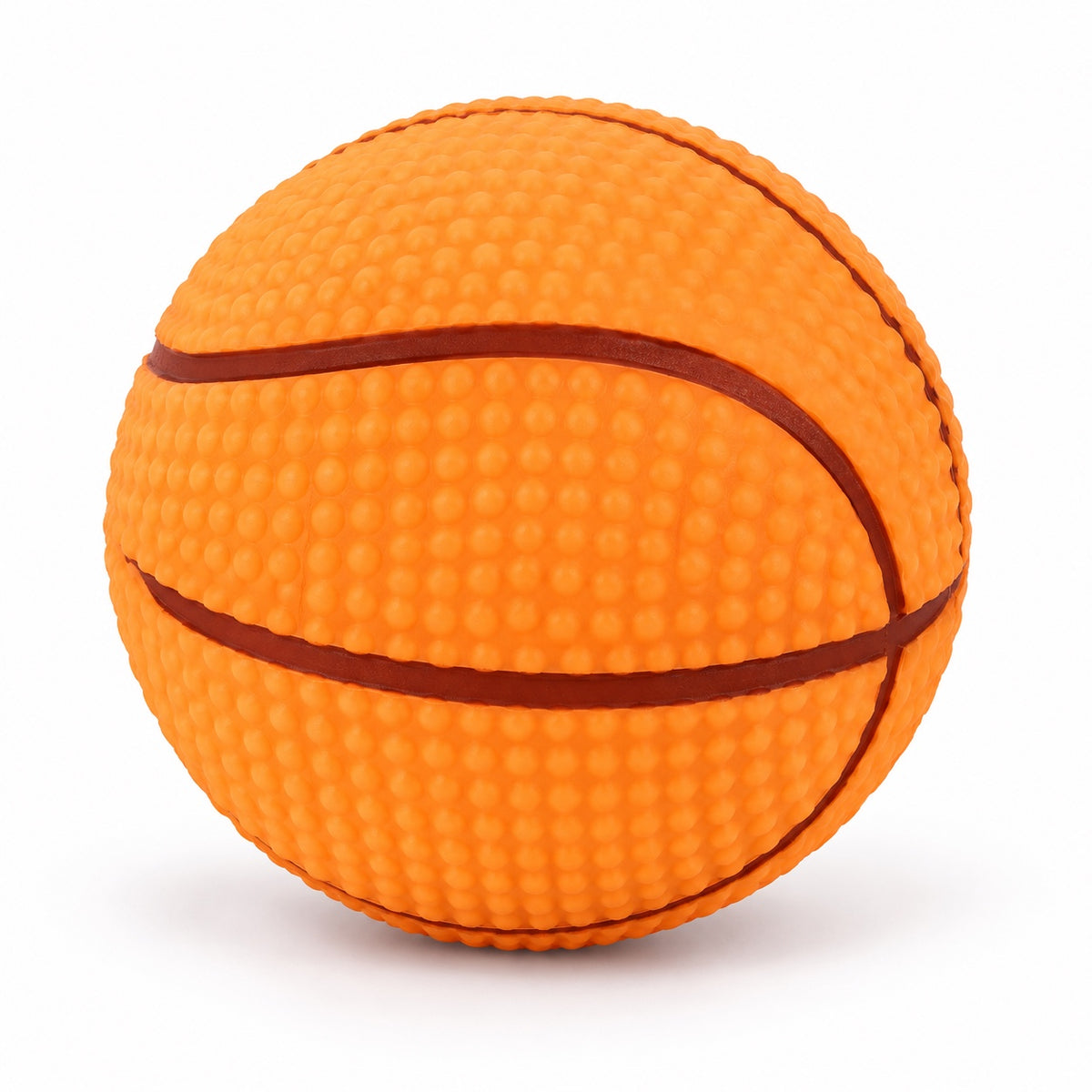 Squeaky Dog Toy, PVC Chew And Fetch Toy In Assorted Shapes, 31 Styles, By GAVPEPY image 3 - bianti-orange-squeaky-basketball.jpg