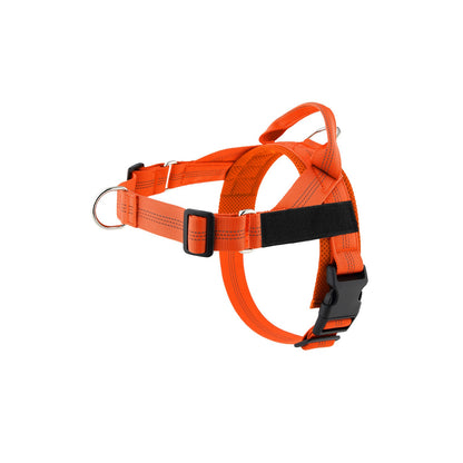 Lightweight Adjustable Nylon Dog Harness, 10 Colors and 5 Sizes, By GAVPEPY image 14 - bianti-orange.jpg