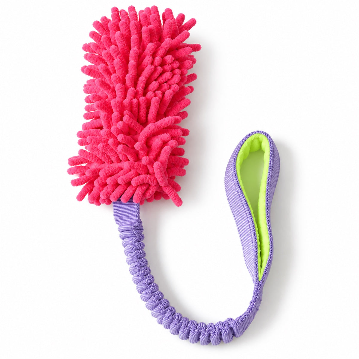 Plush Rope Ball Dog Toy, 7 Colors, By GAVPEPY image 10 - bianti-pink-5272490424979.jpg